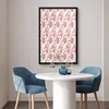 MuchoWow® MuchoWow® Gerahmtes Poster Blumen - Rosa - Farben Produktbild-Vorschau 5
