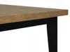 Loft schwarzer Klapptisch Eiche Craft 90x160/210 Produktbild-Vorschau 2