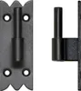 Plattenhaken Kloben Aufschraubkloben 9 mm Torkloben Produktbild-Vorschau 1