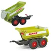 Rolly Toys rollyHalfpipe Traktoranhänger Claas, Rundmulde, Anteprima dell’immagine prodotto 2
