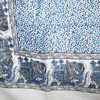 Baumwolltuch - Elefant - weiß - blau-schwarz - Produktbild-Vorschau 3