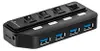 MediaRange USB-HUB 4-Port USB 3.0 extern schwarz Produktbild-Vorschau 8