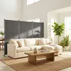 Outsunny Roomdivider, 3-delig, 260 x 34 cm, vrijstaand, Productafbeelding-voorbeeld 9