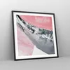 Gerahmtes Poster - Schwarzer Rahmen - Rosa Grau Farbe - Produktbild-Vorschau 8