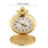 Klassische analoge Taschenuhr mit Quarzwerk und glattem Produktbild-Vorschau 3