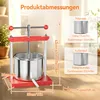 UISEBRT 6L nerezová odšťavovač na ovocie, bobule, víno, Náhľad obrázku produktu 2
