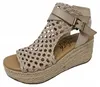 Blowfish Lorrah Damenschuhe Keilsandalen Sandalette Gold Produktbild-Vorschau 25