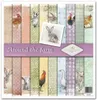 Scrapbooking-Papier Set 30×30 cm – SLS-029 Around the Farm Produktbild-Vorschau 1