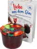 MamboCat 40er Set Sturzgläser 230 ml mit Obst Dekor Deckel Produktbild-Vorschau 2