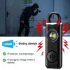 Zestaw 2x Osobisty Alarm 130 dB z Latarką LED – Ładowanie Podgląd zdjęcia produktu 5
