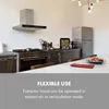 Klarstein Darya, nástěnná digestoř, EEK A, 60 cm, 310 m³/h Náhled obrázku produktu 2