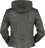 Gipsy - Damen Lederjacke Bikerjacke Lammnappa Kapuze Produktbild-Vorschau 6
