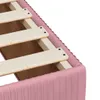 Boxspringbett mit Matratze Rosa 160x200 cm Samt Produktbild-Vorschau 11