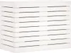 vidaXL Komoda na pranie biała 88,5x44x66 cm lite drewno Podgląd zdjęcia produktu 7