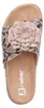 Rieker Damen Pantolette mit Plateau und Blumenapplikation Produktbild-Vorschau 3