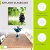 ARTland Glasbild Zen Steinpyramide auf Wasseroberfläche Produktbild-Vorschau 3