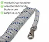 AMKA Bodenarbeitseil Bodenleine Westernrope mit Bull Snap Produktbild-Vorschau 4