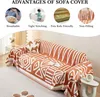 Boho Decke Sofadecke, Couch Überwurf Vielseitige Decke für Produktbild-Vorschau 6