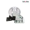 KOTARBAU® 4er Set Möbelrollen Ø 50 Lenkrollen Mit Bremsen Produktbild-Vorschau 5