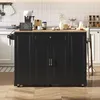A kitchen island with a tablet, coffee maker, and other items on top, set in a kitchen environment. Voir les images du produit