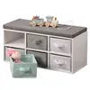 KESPER Bank mit sechs Stoffboxen 38 x 68 x 295 cm Produktbild-Vorschau 1