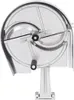 vidaXL Manueller Gemüseschneider Silbern 22 x 44,5 cm Produktbild-Vorschau 1
