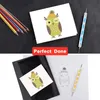 100 hárkov uhlíkového papiera, grafitový papier na prenos Náhľad obrázku produktu 7