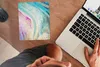 MuchoWow® Mauspad Mousepad Marmor - Farbe - Regenbogen Produktbild-Vorschau 3