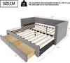 Merax 3-in-1 Polsterbett Tagesbett mit 2 Schubladen, Produktbild-Vorschau 7