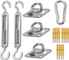 Kit d'accessoires pour voile d'ombrage M5 en acier Voir les images du produit 1