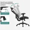 SONGMICS OBN063B01 Kancelářská židle Ergonomická Náhled obrázku produktu 6