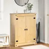 vidaXL Armoire à chaussures Corona 86x38,5x108 cm Pin Voir les images du produit 3