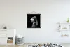 MuchoWow® Textilposter Das Mädchen mit dem Perlenohrring - Produktbild-Vorschau 2
