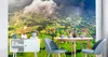 Muralo XXL Selbstklebende FOTOTAPETE FELDER Wolken Aussicht Produktbild-Vorschau 3