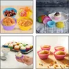 stampi per cupcake in silicone 6pz pappilots Anteprima dell’immagine prodotto 4