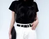 Cintura da donna in pelle - Fibbia nera - Stile versatile - Anteprima dell’immagine prodotto 3