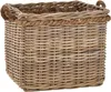 KRINES HOME Duży kosz na rośliny / drewniany kosz Podgląd zdjęcia produktu 1