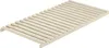 A wooden bed frame slatted base, shown from a diagonal angle. Produktbild-Vorschau