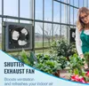 SucceBuy Odsávací ventilátor 305 mm so žalúziou, EC motor Náhľad obrázku produktu 2