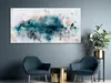 Italienischer Leinwand Leinwandbild - Geometric Landscape Produktbild-Vorschau 5
