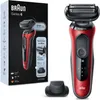 Braun Series 6 61-R1200s, Folienschaber, Schwarz, Rot, Produktbild-Vorschau 7