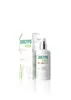 A product shot of a bottle and its packaging against a white background. Produktbild-Vorschau