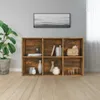 vidaXL Étagère/sideboard chêne fumé 66x30x98 cm bois Voir les images du produit 17