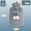 Vilde | Duży TERMOFOR PLUSZOWY w pokrowcu sweterku Podgląd zdjęcia produktu 5