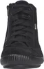 A close-up, front view of a black high-top sneaker. Anteprima dell’immagine prodotto