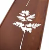 Sichtschutz Metall - 160 cm x 50 cm - Edelrost - Rostoptik Produktbild-Vorschau 4
