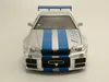 Nissan Skyline GT-R R34 2002 silber blau Brian Fast & Produktbild-Vorschau 5