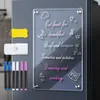 Průhledný magnetický kalendář na lednici, sada 6 barevných Náhled obrázku produktu 9