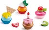 Hape Cupcakes Küchenspielzeug Kuchen Törtchen Rollenspiel Produktbild-Vorschau 1