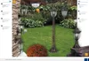 Outdoor lighting fixtures in a garden setting. Náhled obrázku produktu